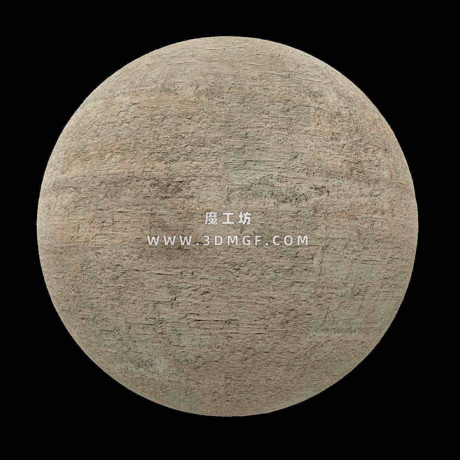 魔工坊-4K混凝土材质贴图纹理42