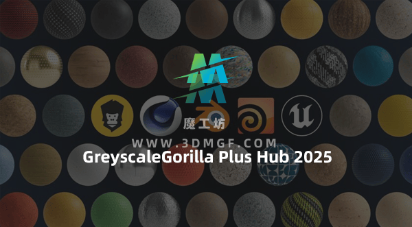 GSG插件套装合集GreyscaleGorilla Plus Hub Plugins for C4D 2025