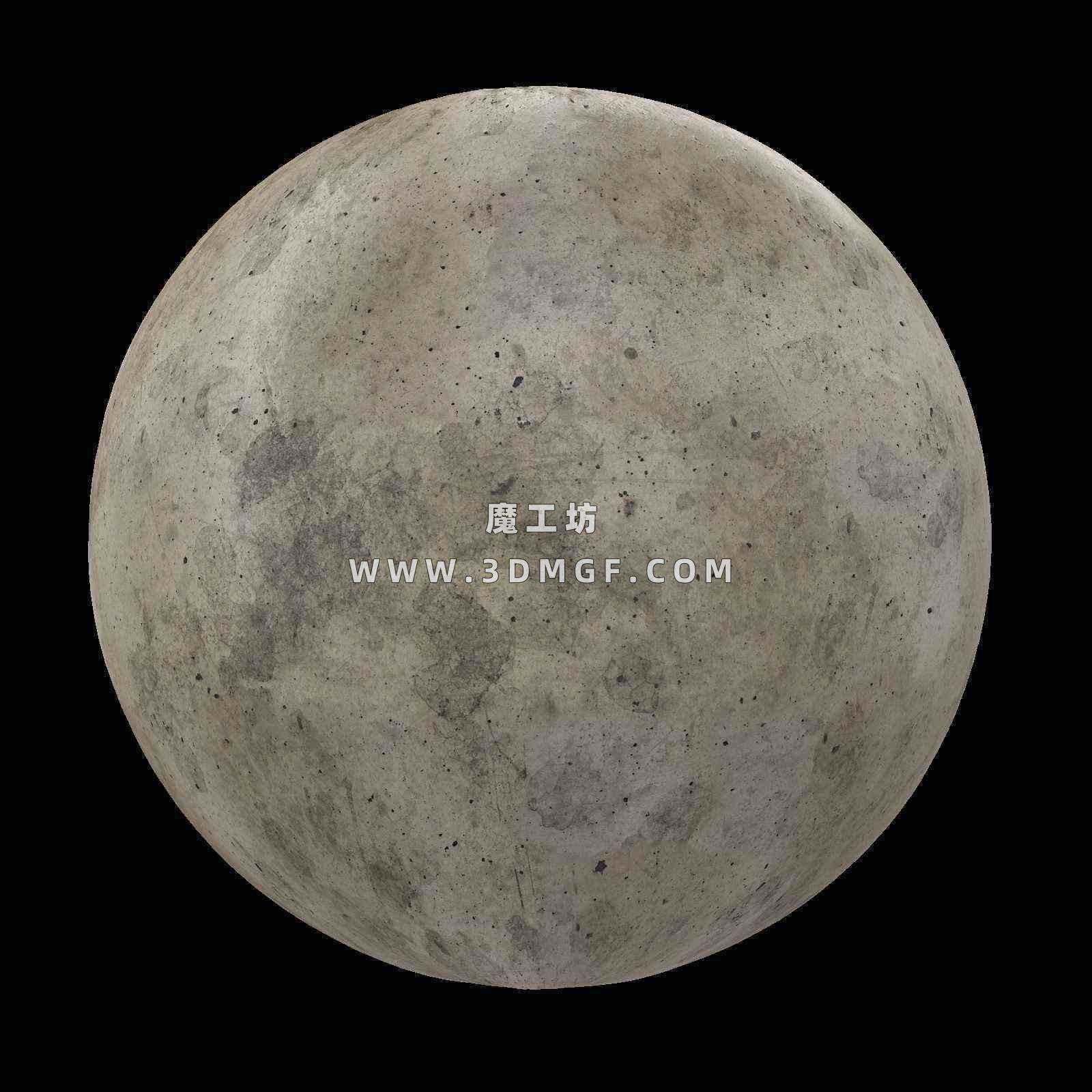 魔工坊-4K混凝土材质贴图纹理21