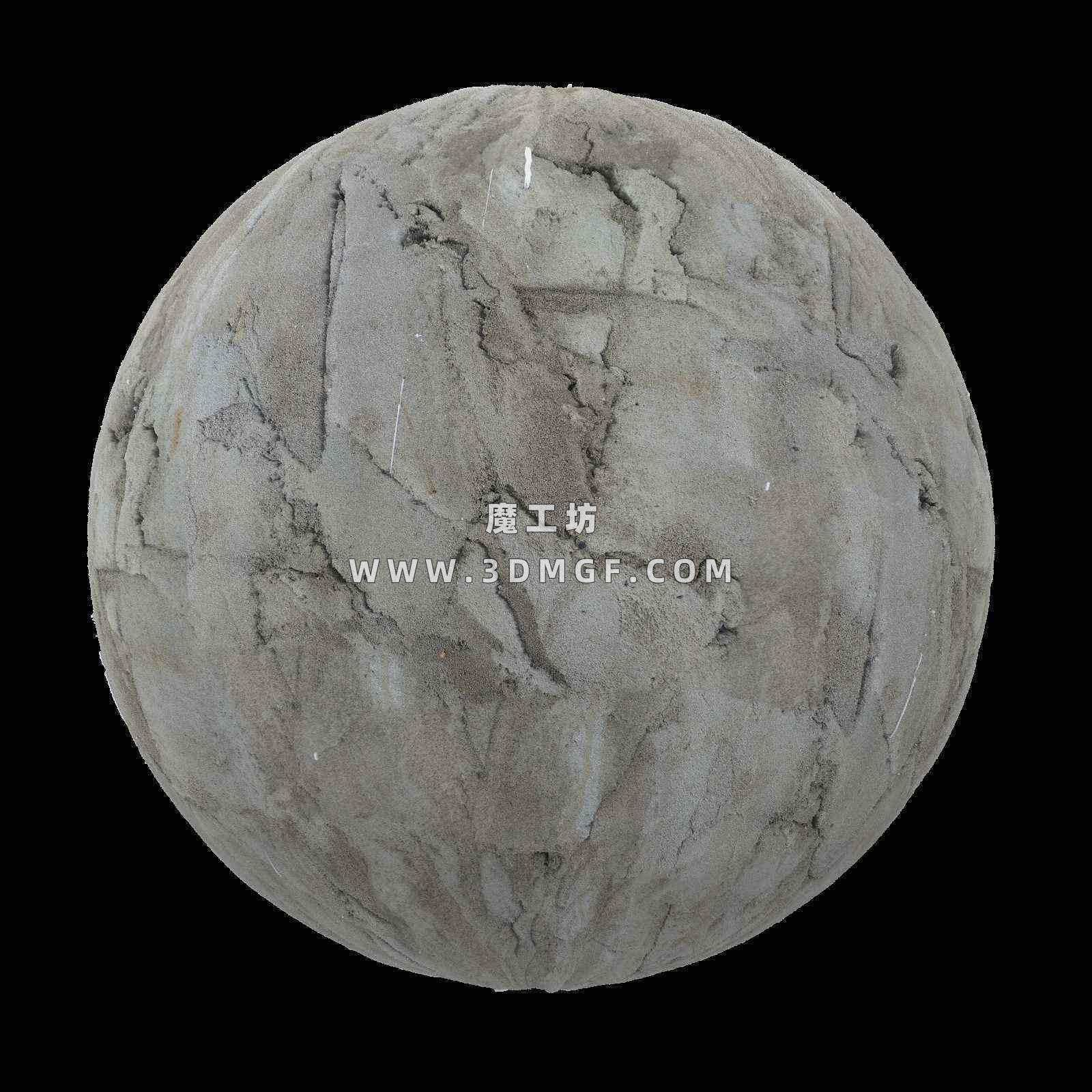 魔工坊-4K混凝土材质贴图纹理59