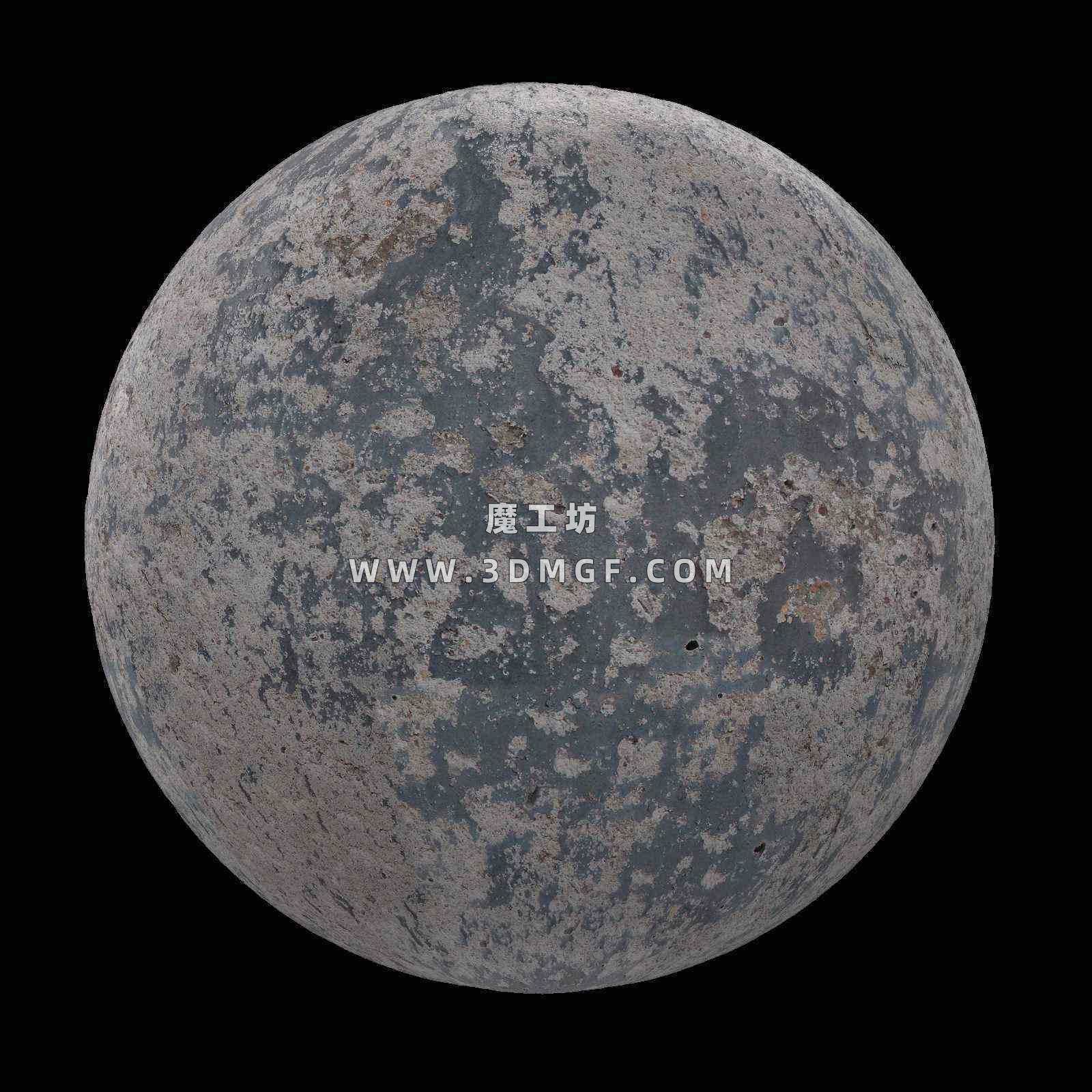 魔工坊-4K混凝土材质贴图纹理73