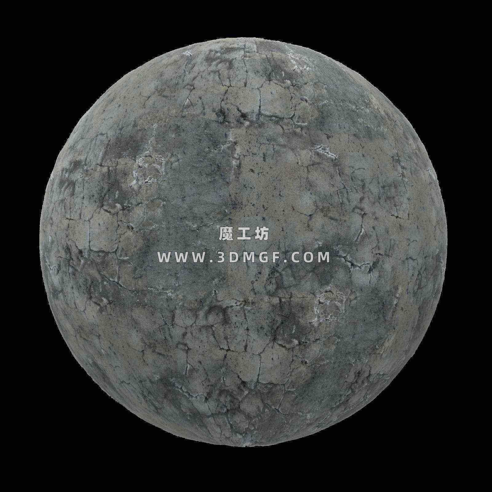 魔工坊-4K混凝土材质贴图纹理60