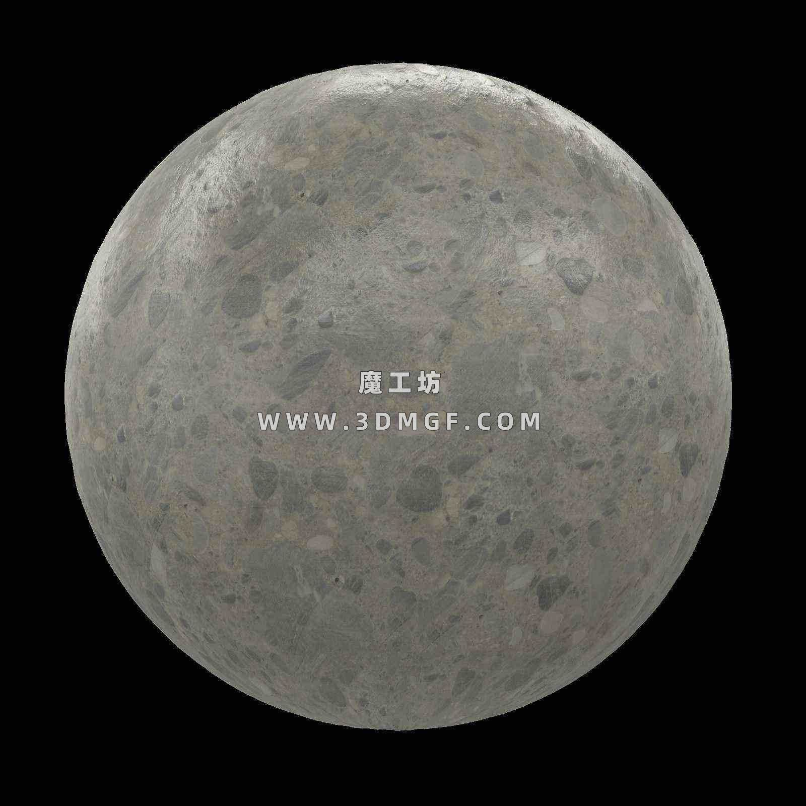 魔工坊-4K混凝土材质贴图纹理10