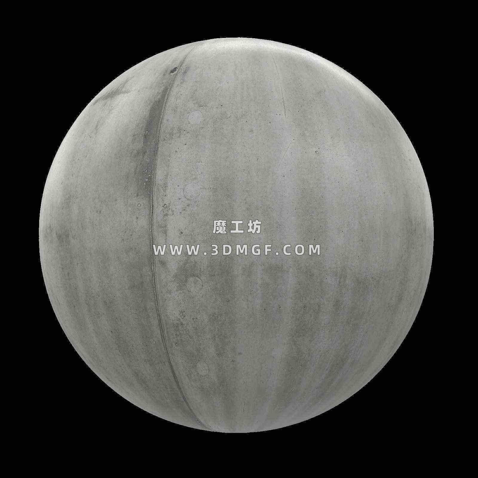魔工坊-4K混凝土材质贴图纹理14