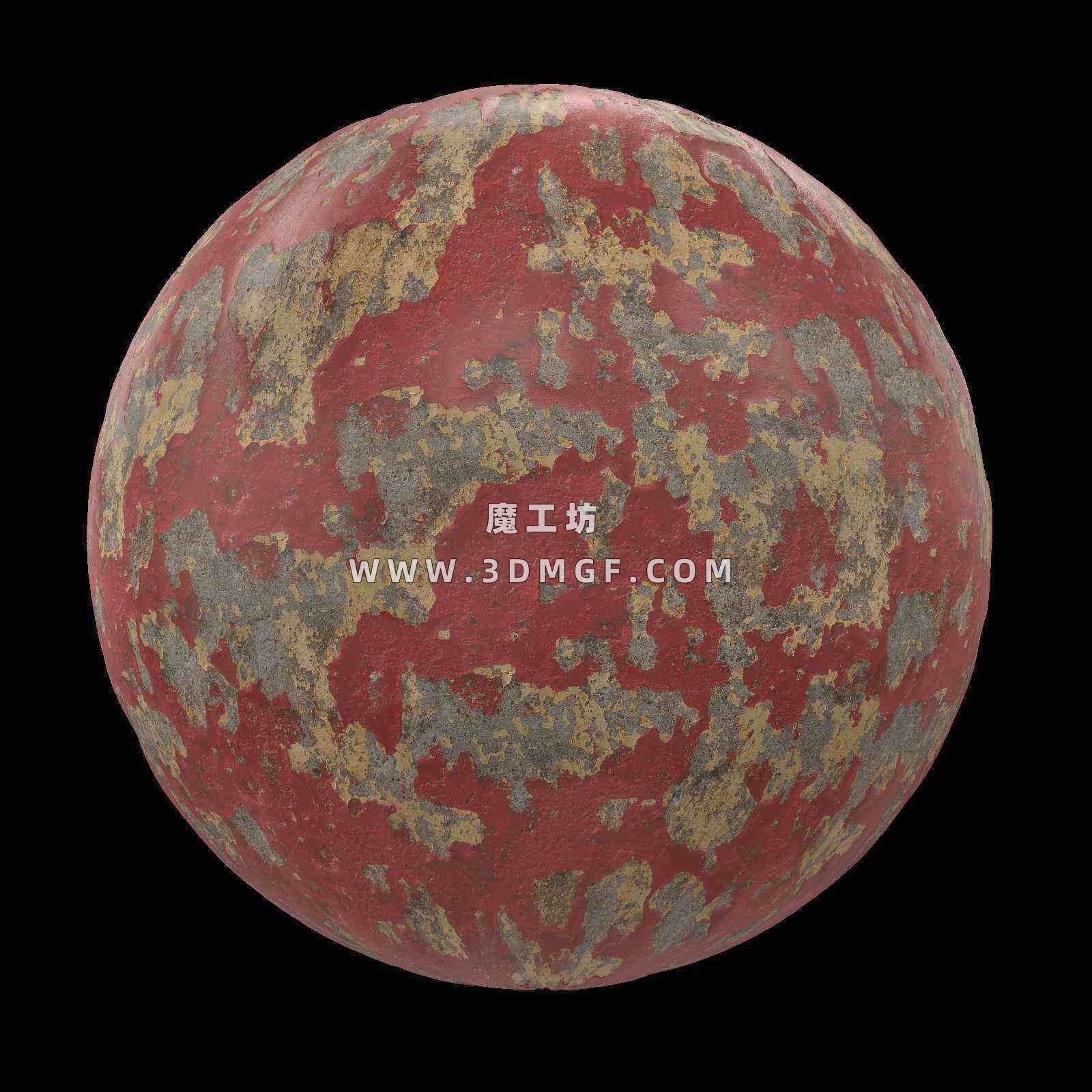 魔工坊-4K混凝土材质贴图纹理52