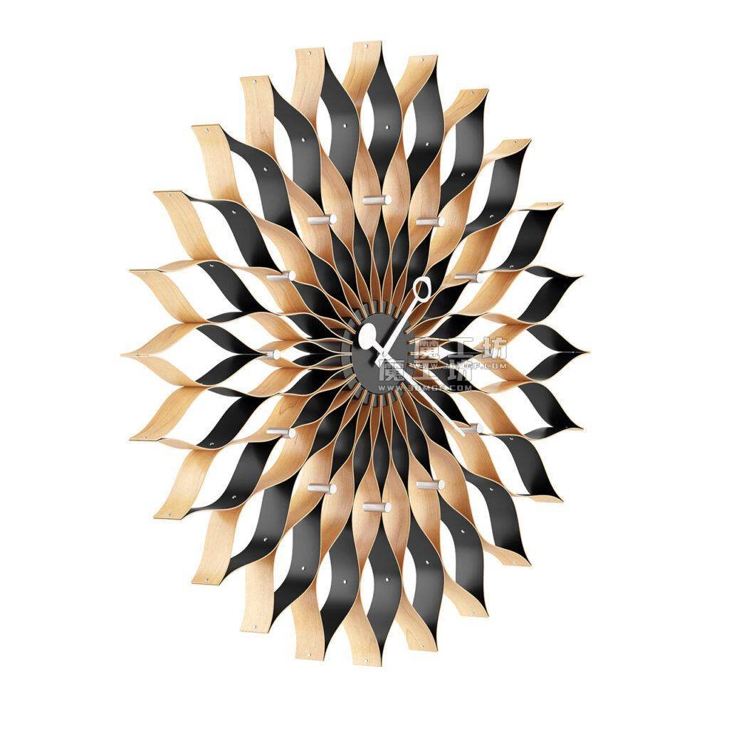 向日葵挂钟 by Vitra