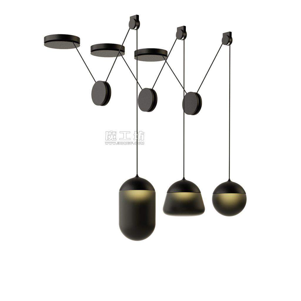 Planets 吊灯 PC1234 | Brokis