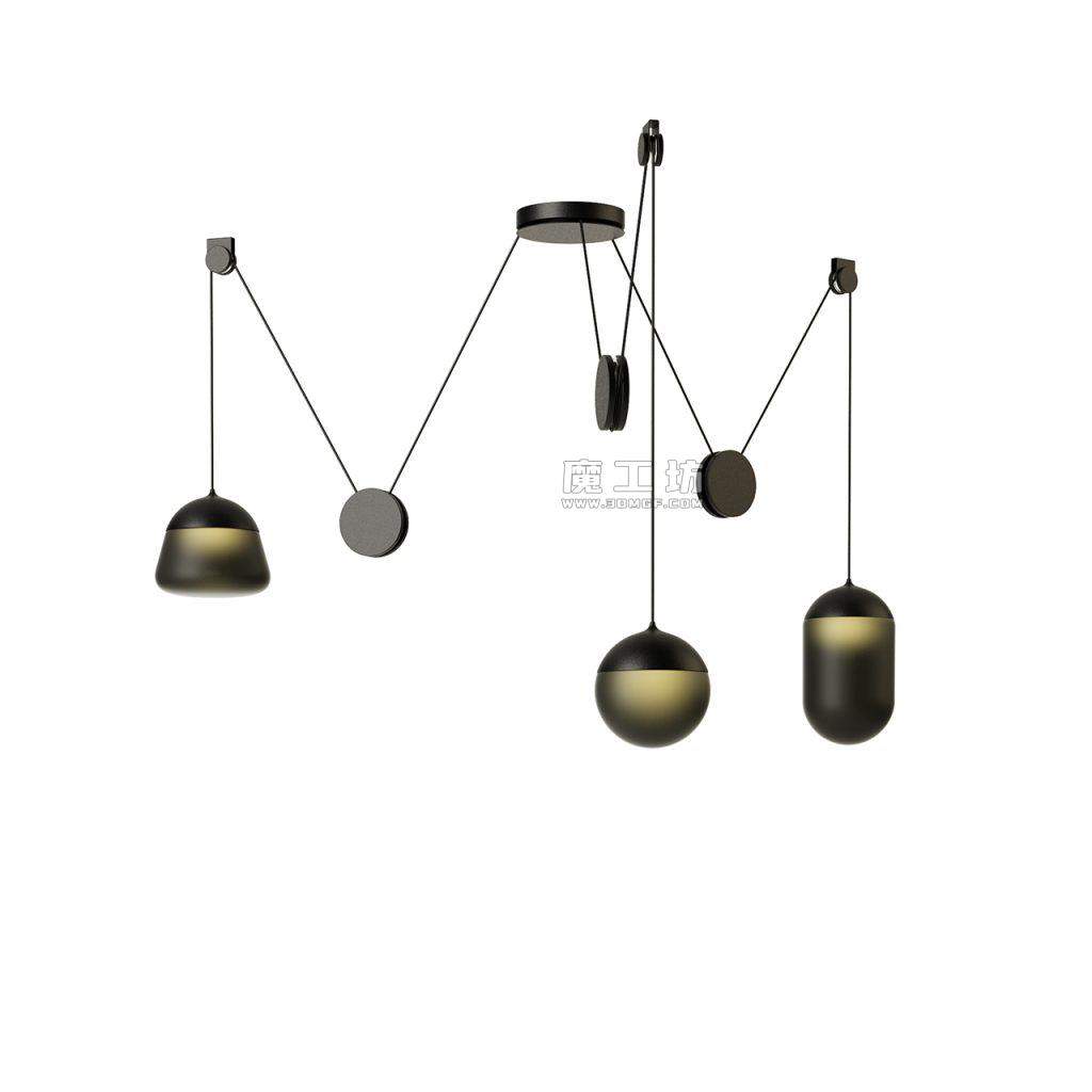 Planets 吊灯 PC1236 | Brokis