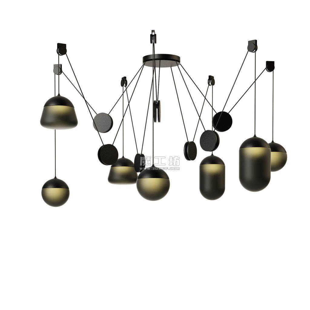 Planets 吊灯 PC1240 | Brokis