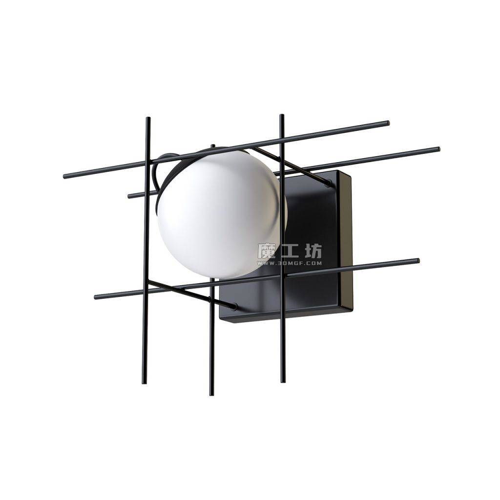 Plot Frame AP LED 壁灯 | Vistosi