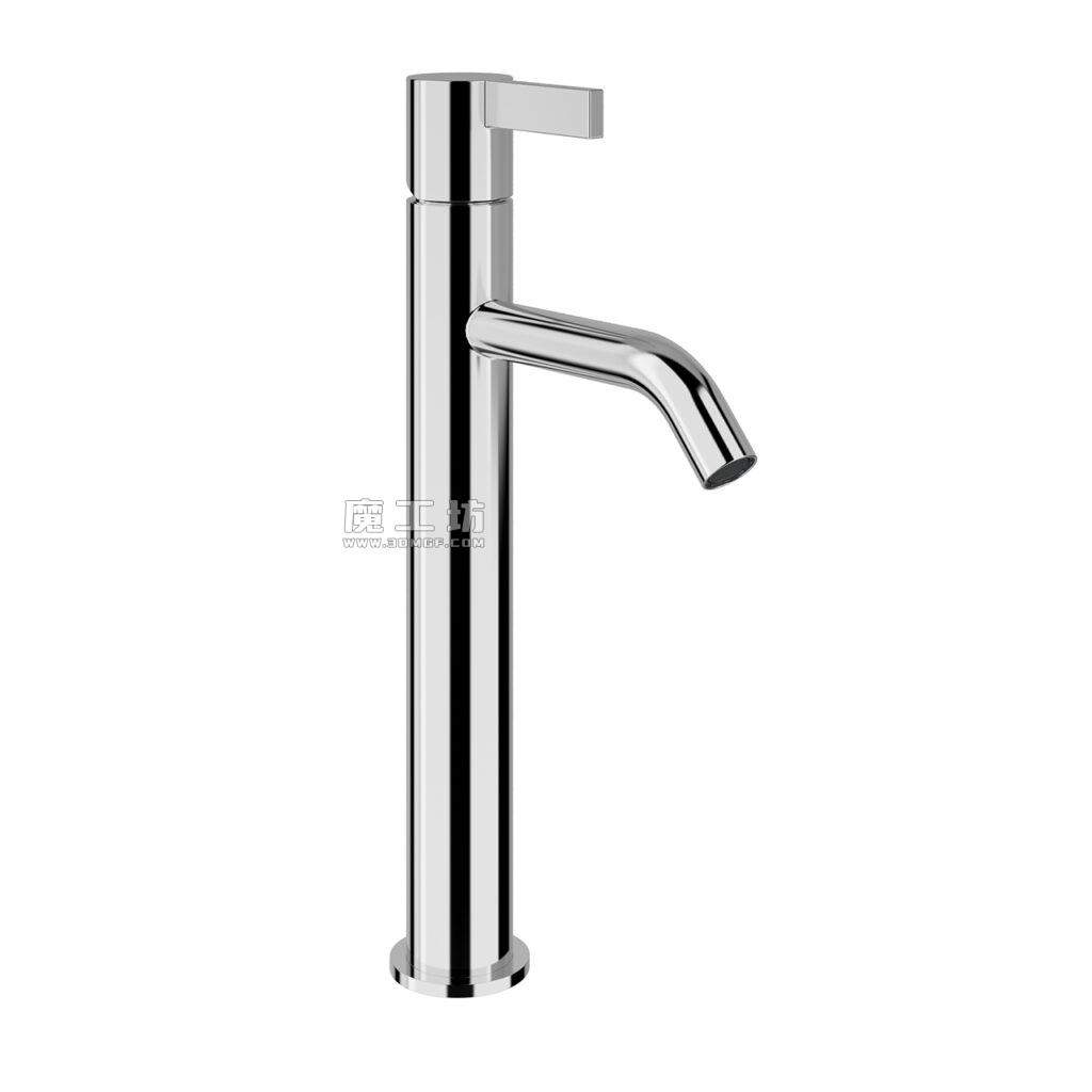 劳芬 Kartell 29cm立柱式单把手台盆龙头