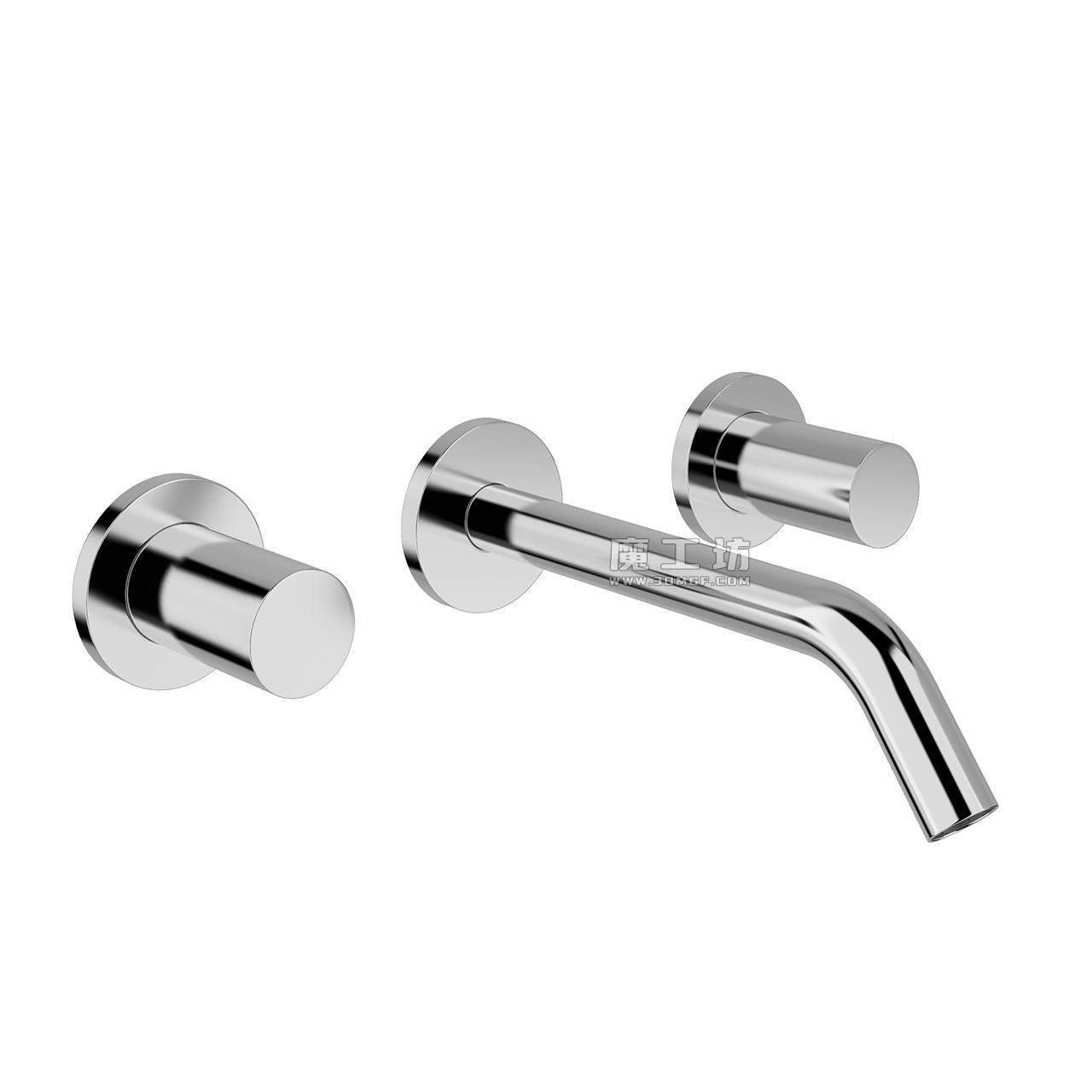 劳芬 Kartell 175mm双把手暗装台盆龙头