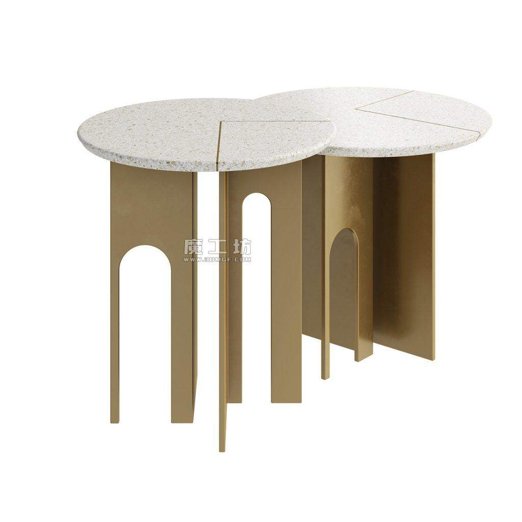 Paolo Castelli Arche Round 边几