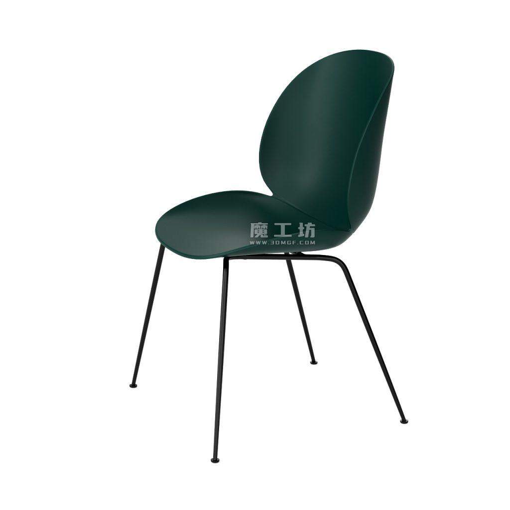 Gubi Beetle 餐椅 Un-Upholstered