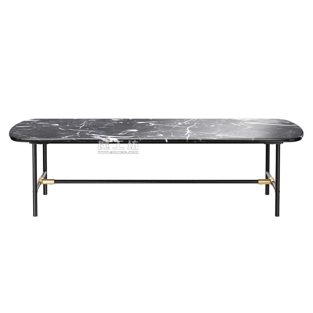 La Redoute Interieurs Botello Marble Top Coffee