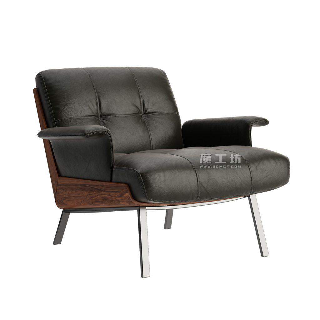 Minotti Daiki 休闲扶手椅