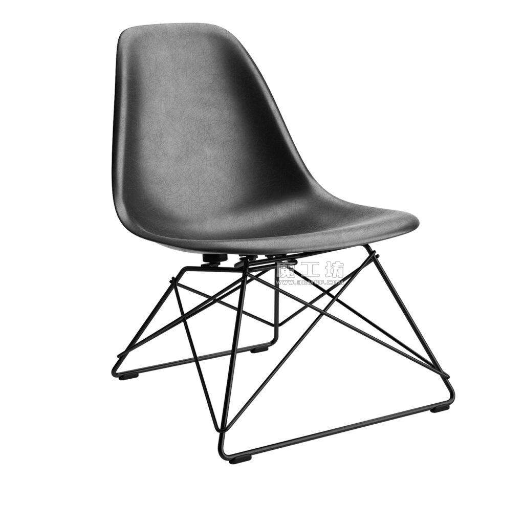 Vitra Eames Fiberglass Side 椅子 LSR