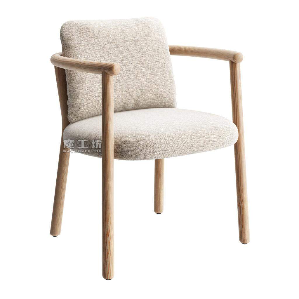 B&B Italia Heri O Wood 椅子