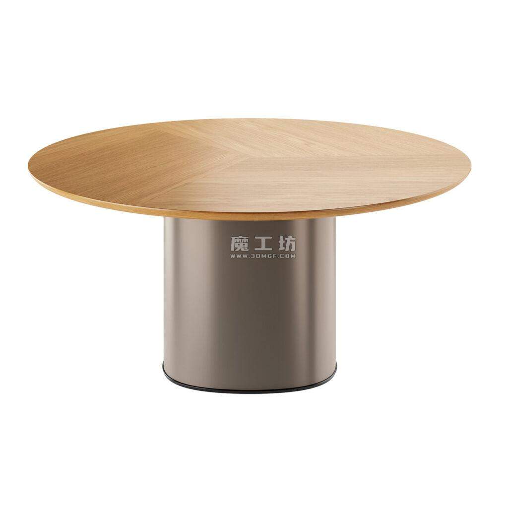 Kristalia Holo Pillar Round 餐桌