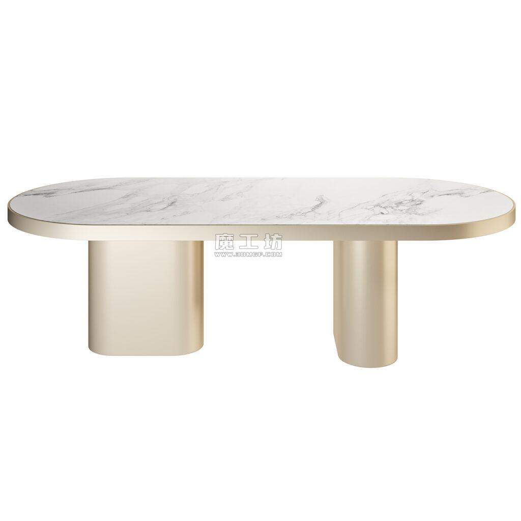 al2 Hyper 001 Marble 餐桌 260
