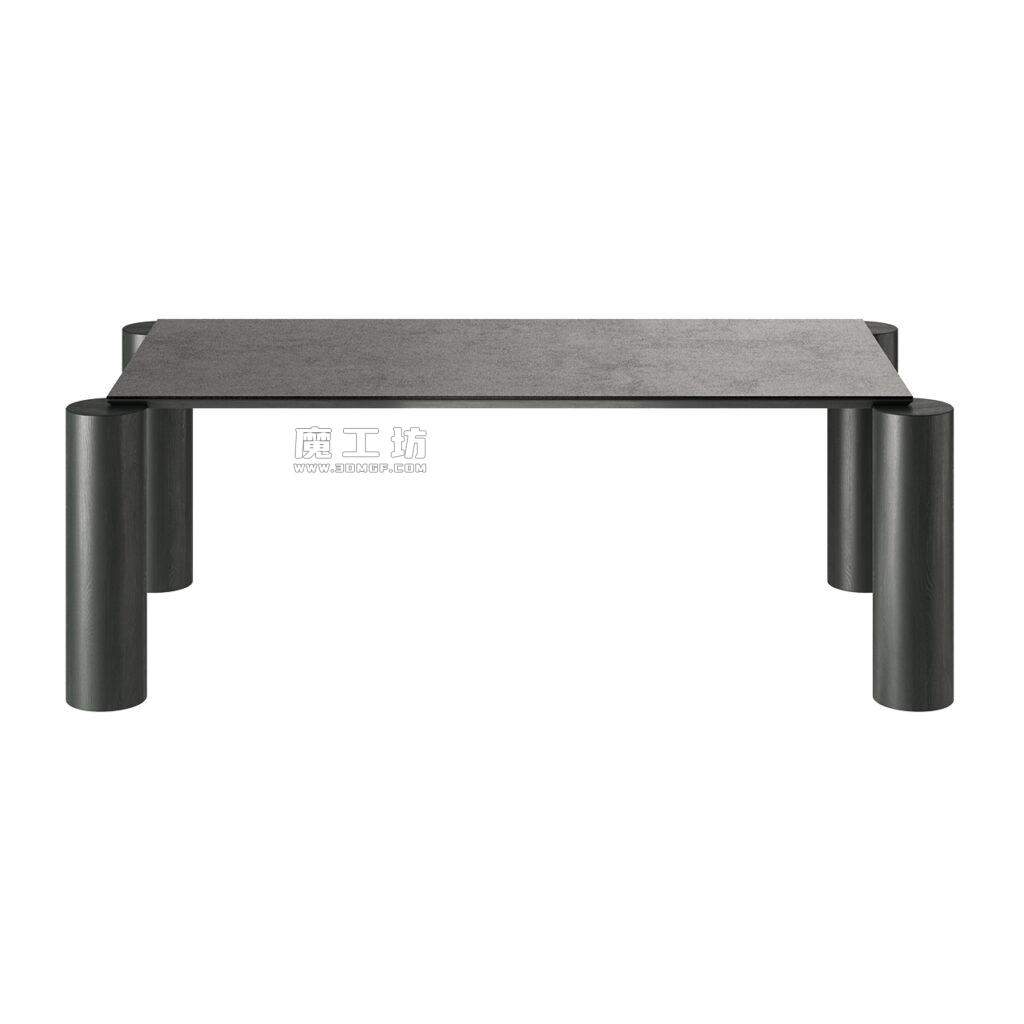Palo Nero Laguna Rectangular 桌子