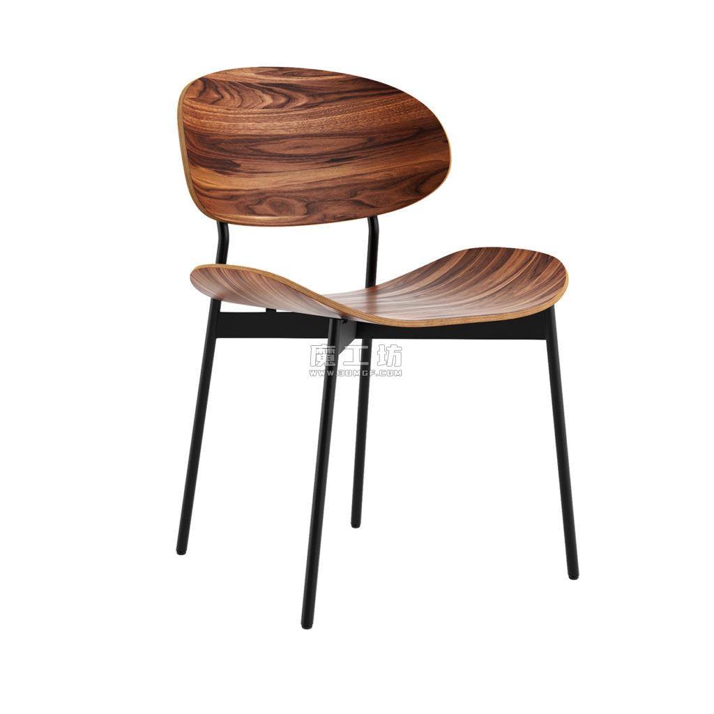 More Luz Wooden 椅子