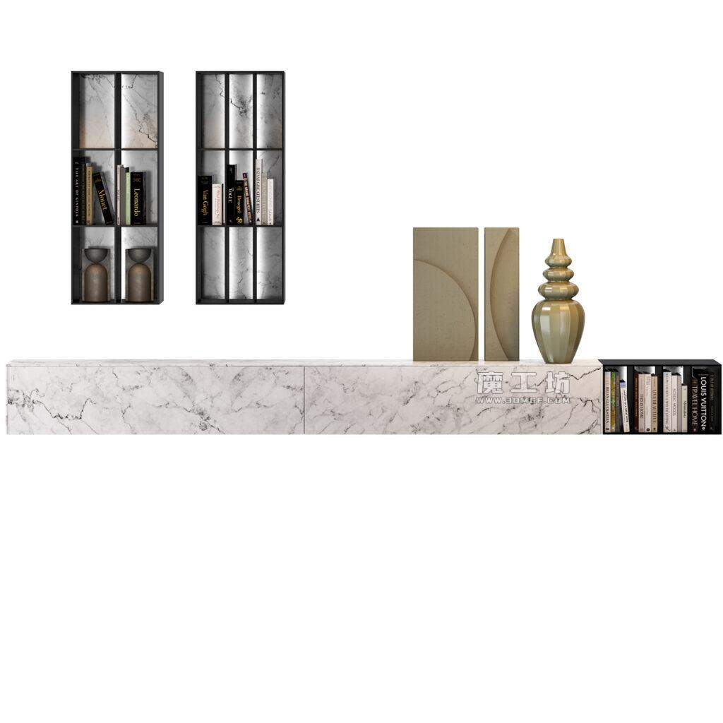 Caccaro Modular Units with Lights