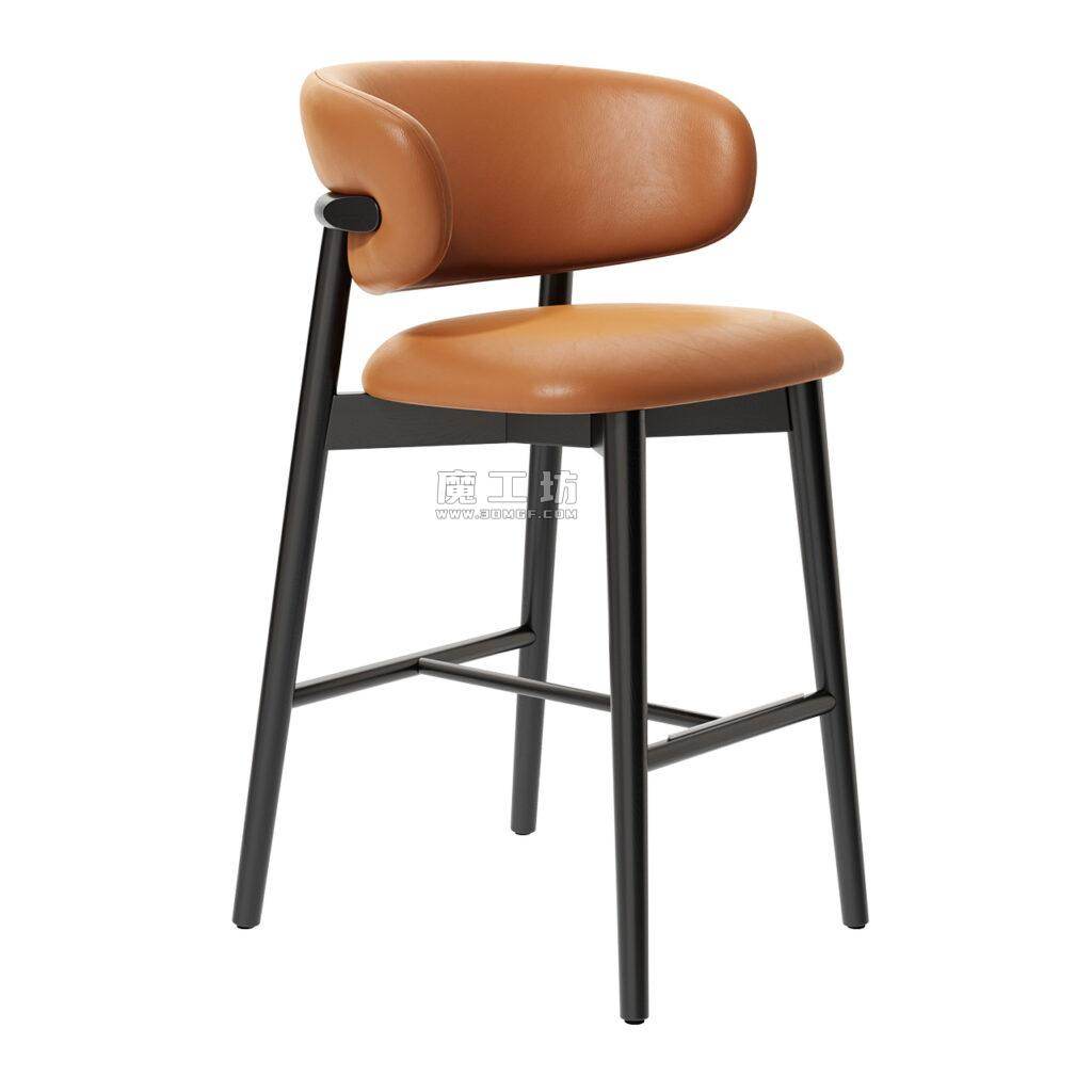 Calligaris Oleandro Leather 凳子