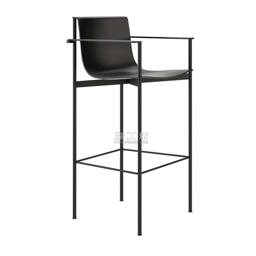 Lema Ombra Bar 凳子 with Armrests 81