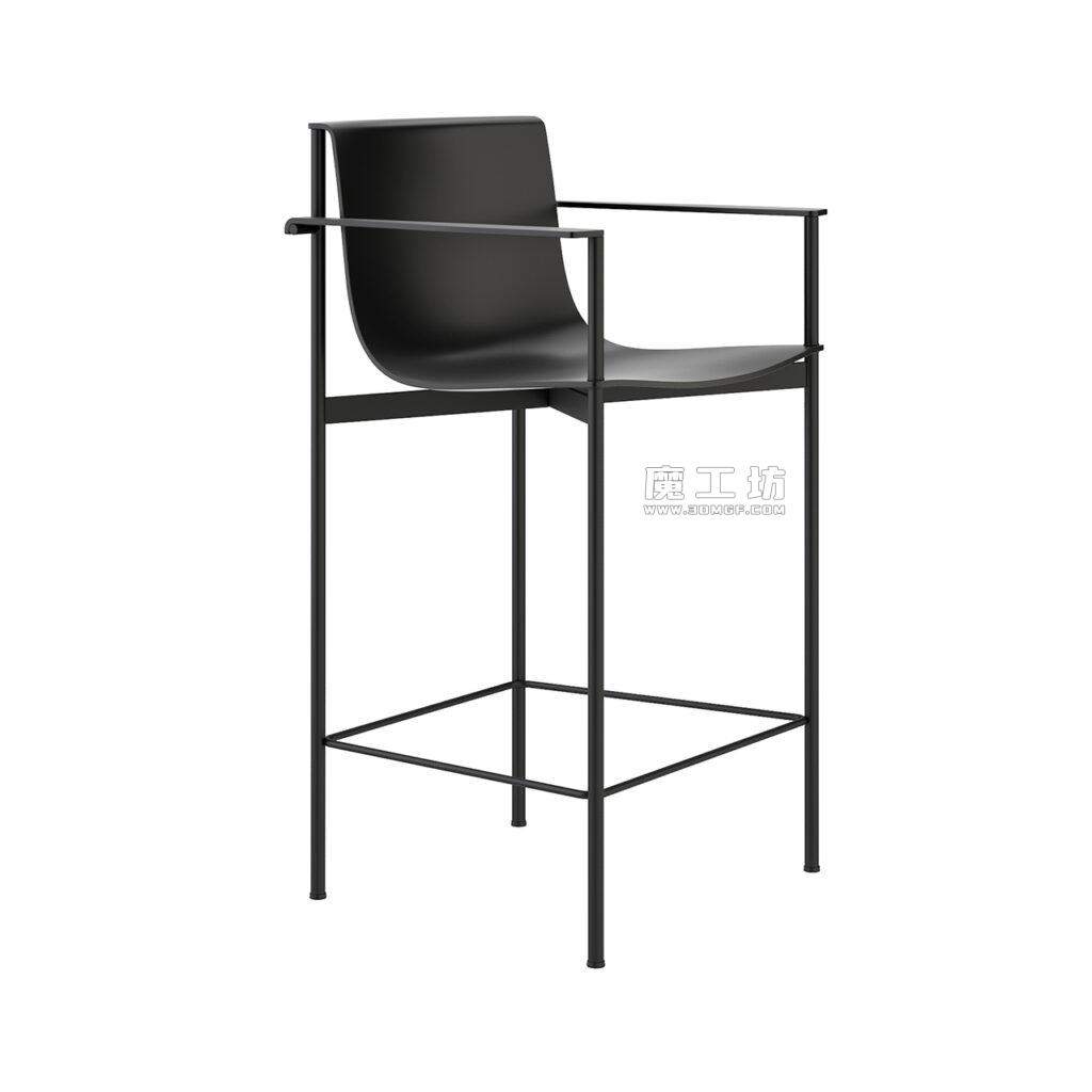 Lema Ombra Counter 凳子 with Armrests