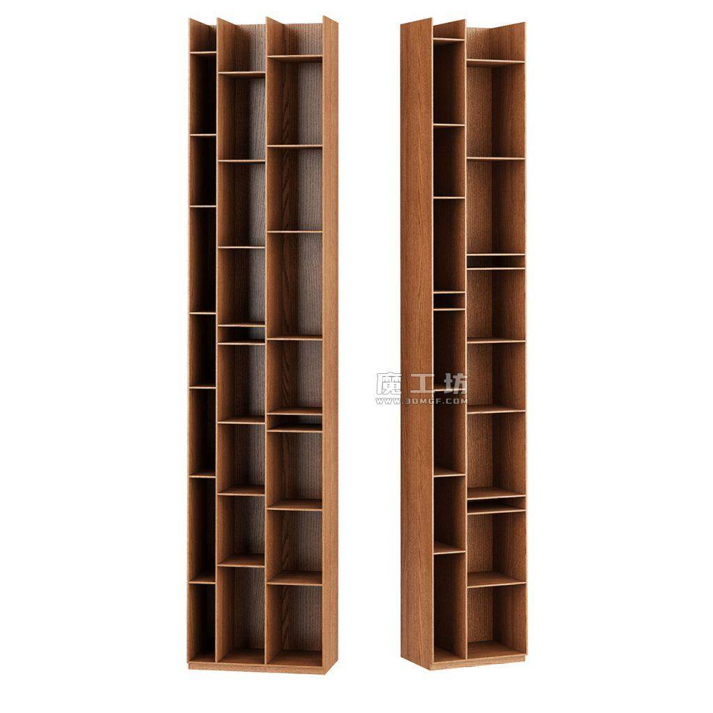 MDF Italia Random Wood 书柜