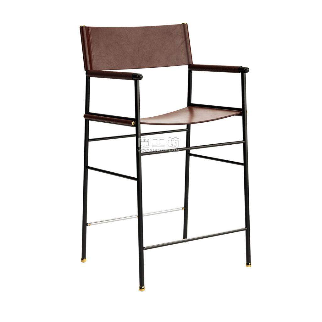 Jover Valls Repose Counter 凳子 with Back