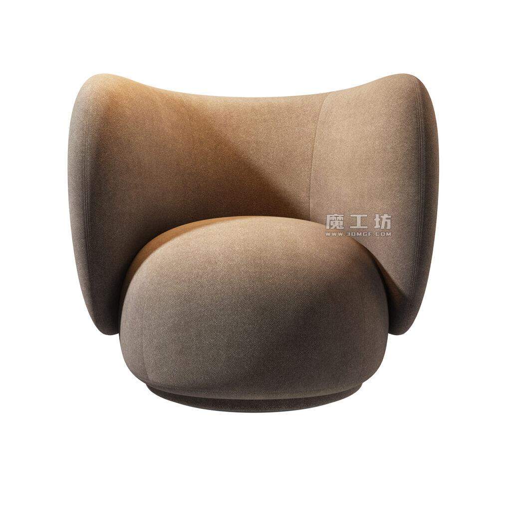 Ferm Living Rico 休闲椅