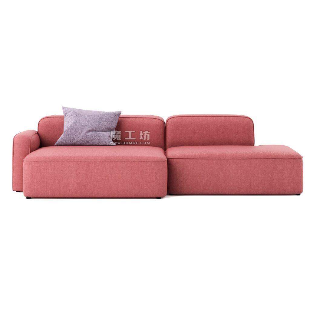 Normann-Copenhagen Rope 沙发 Chaise Lounge Left