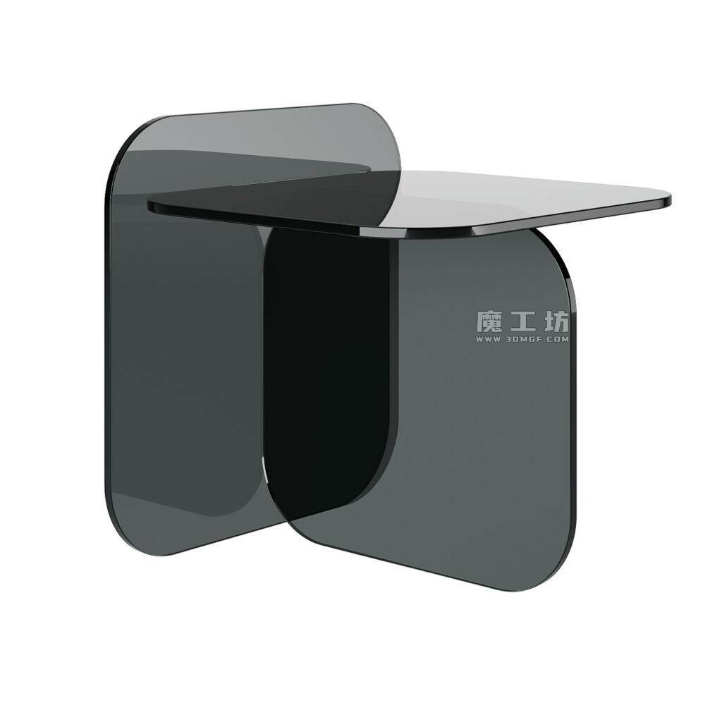 ClassiCon Sol Rectangular Glass 边几