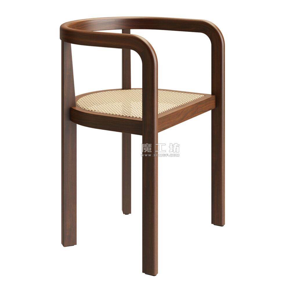 e15 Stuttgart 椅子 Walnut