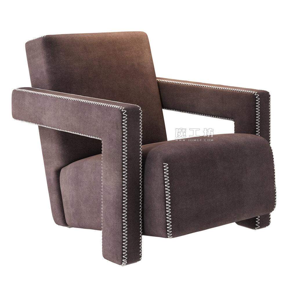 Cassina Utrecht XL 扶手椅 Zig Zag