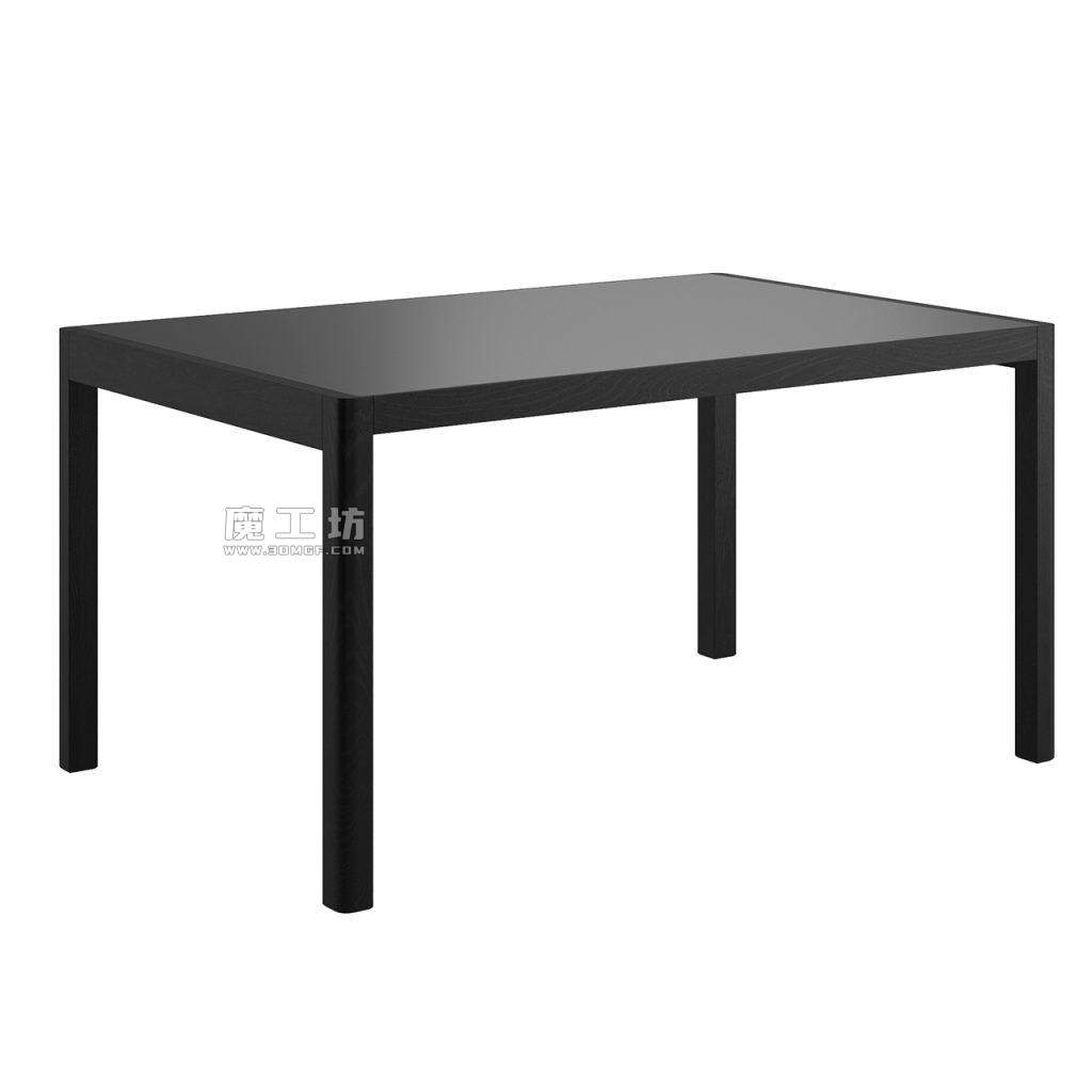 Muuto Workshop Black 桌子