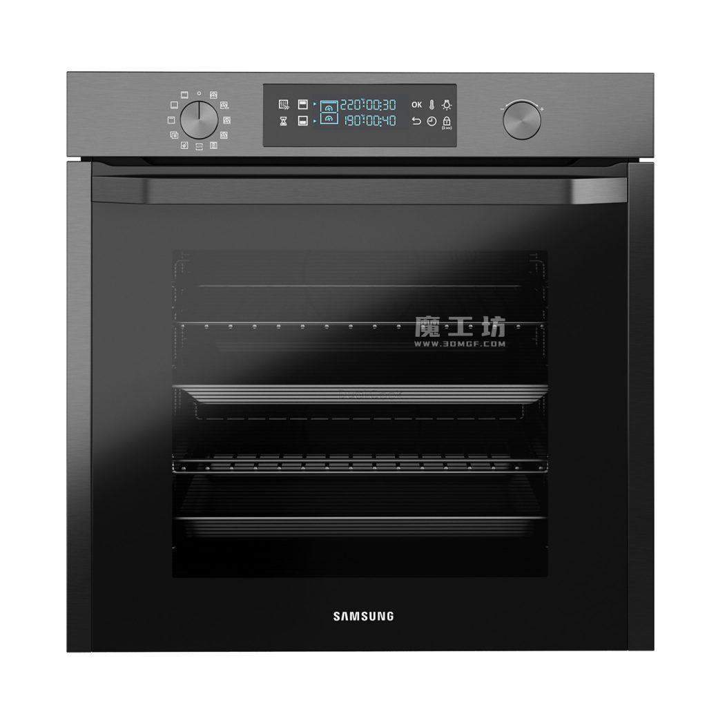 Samsung Built-in Oven With Dual Cook Black 75L