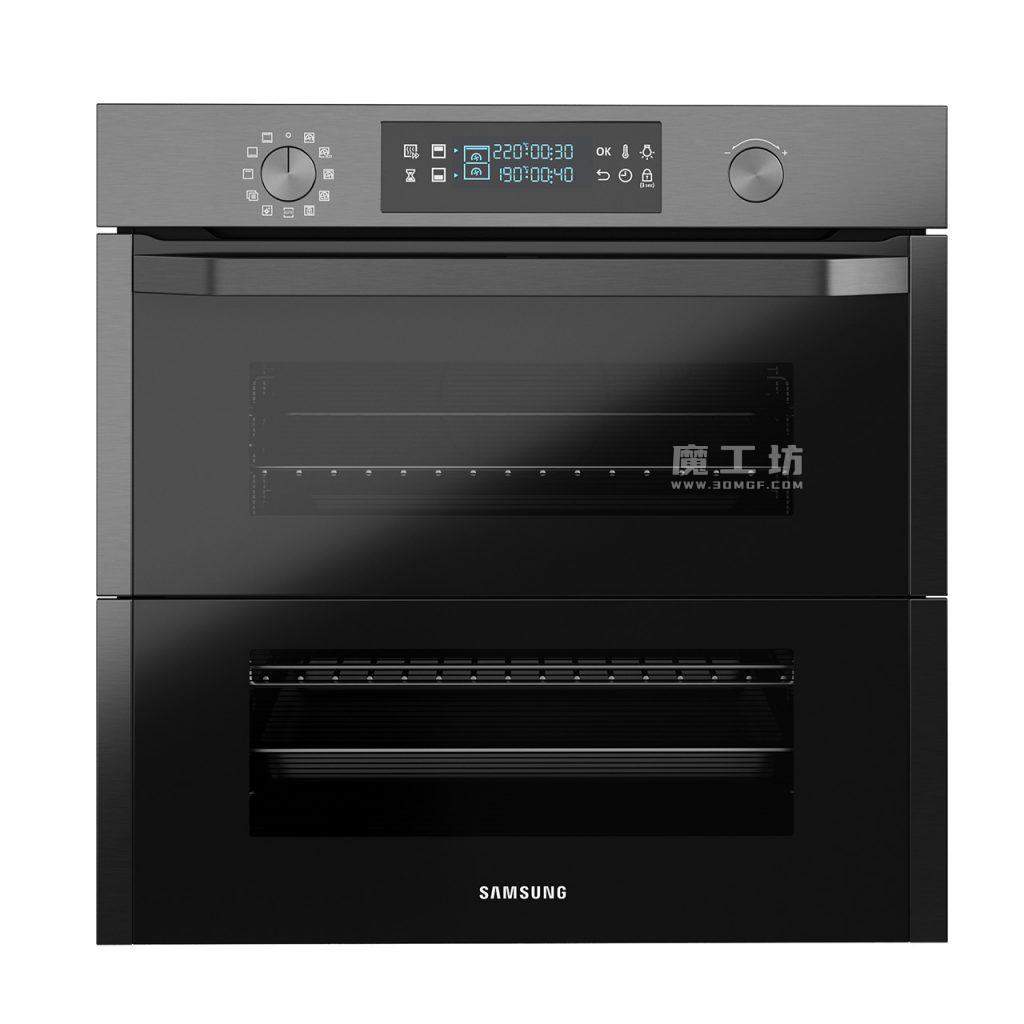 Samsung Built-in Oven With Dual Cook Flex Black 75L