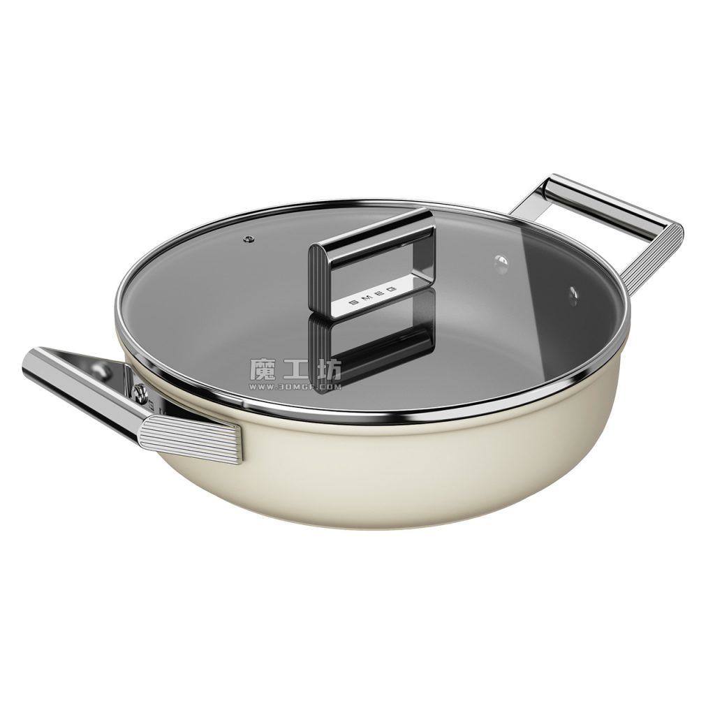 Smeg 50年代复古深煎锅