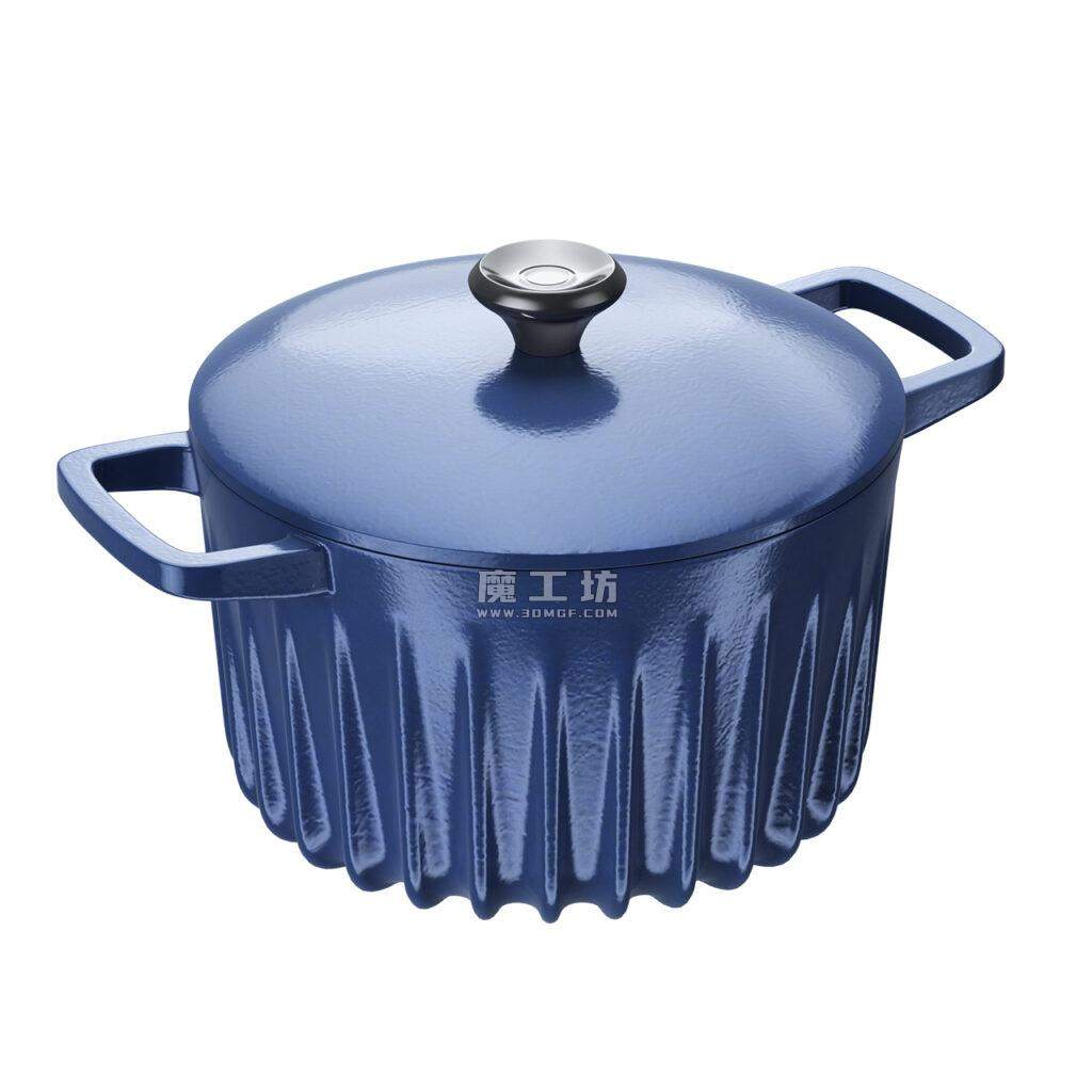 Fireup Dutch Oven Pot With Lid Blue