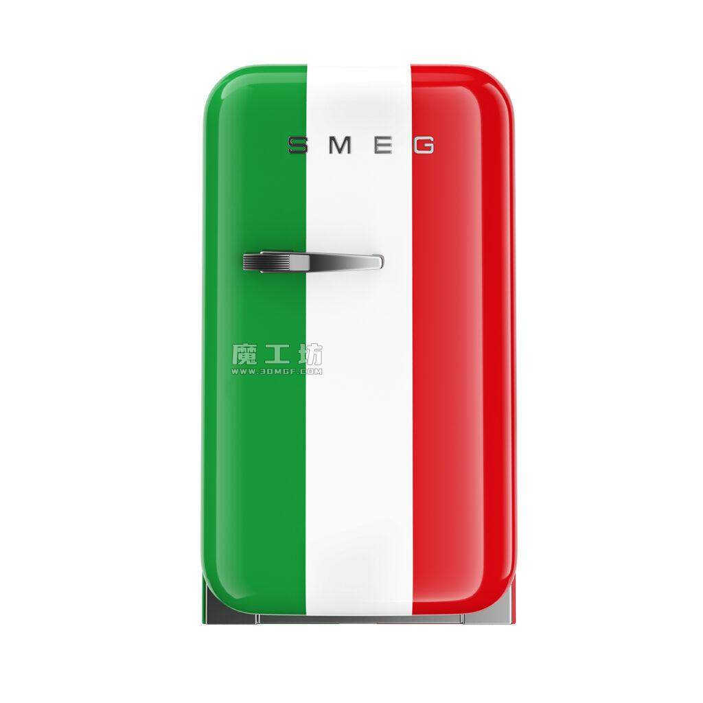 FAB5 Smeg Italy Free Standing Refrigerator