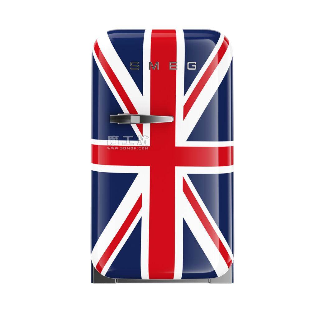 FAB5 Smeg UK Free Standing Refrigerator