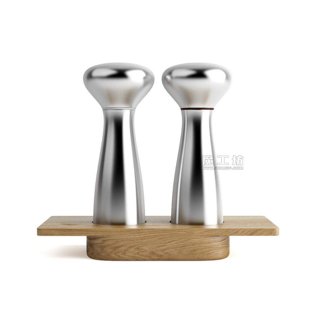 Georg Jensen Alfredo Salt and Pepper Mills