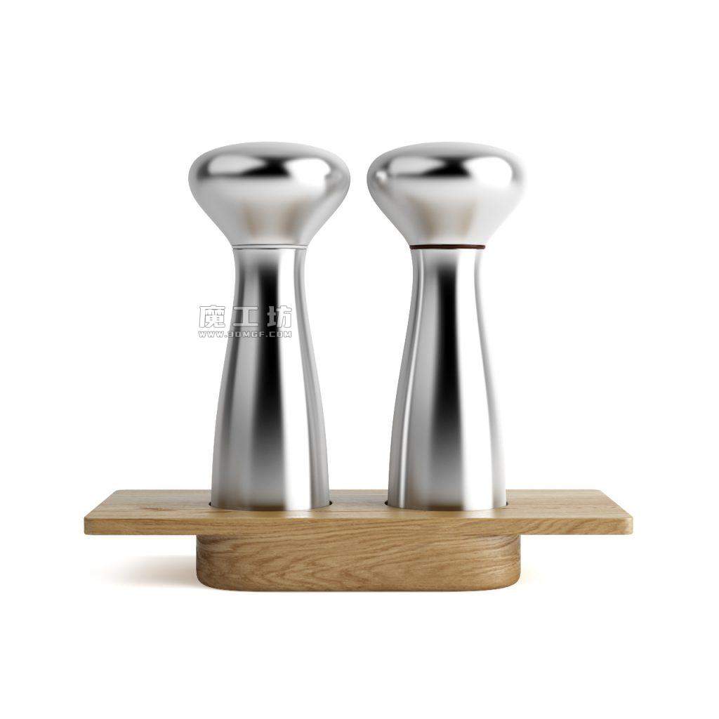 Georg Jensen Alfredo Salt and Pepper Mills