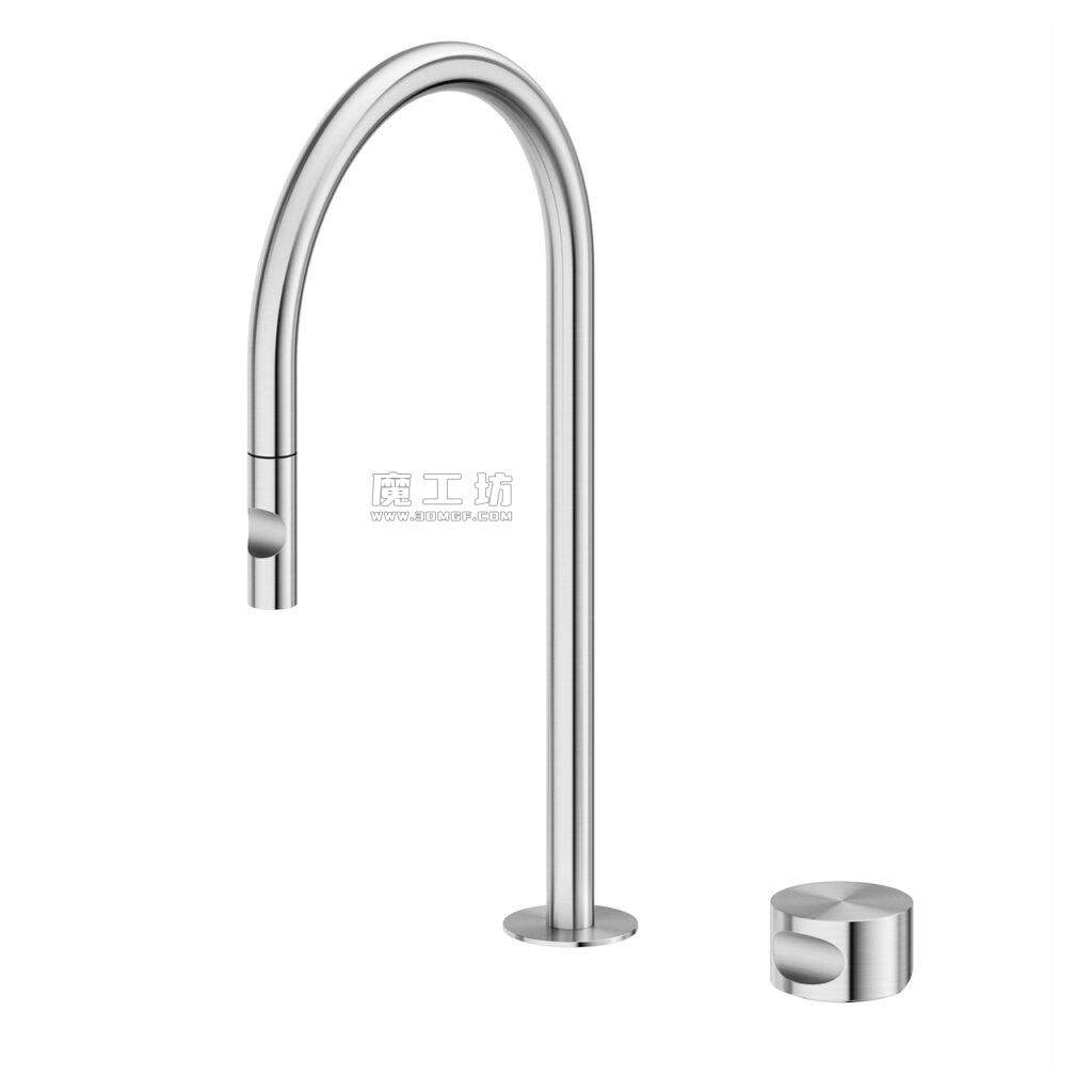 Quadrodesign Idealaqua Inox Mixer 463 Tap