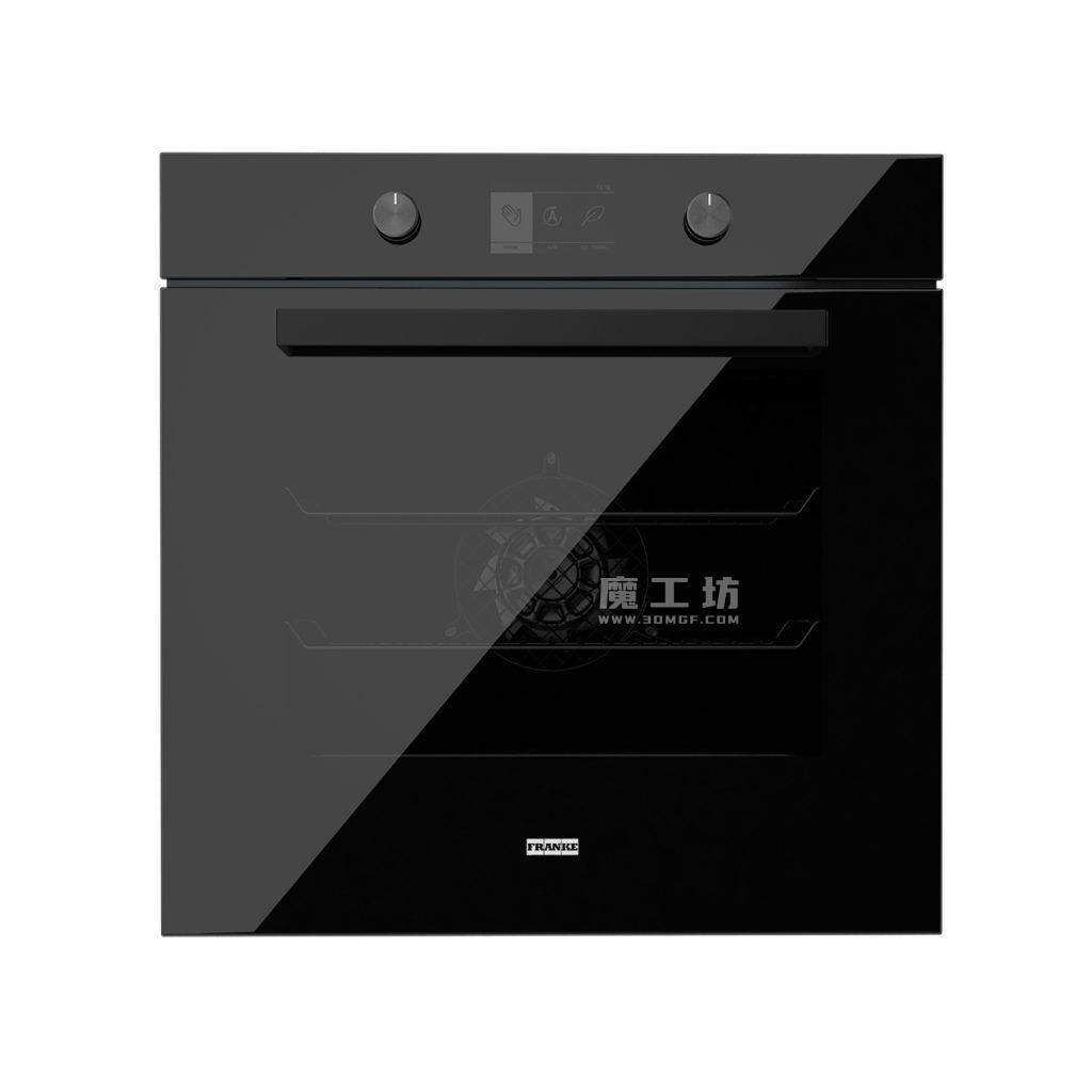 Franke Oven Crystal Black DCT CR 982
