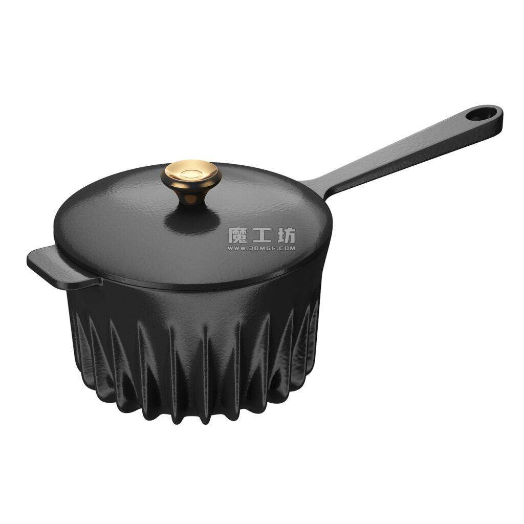 Fireup Saucepan With Lid Black