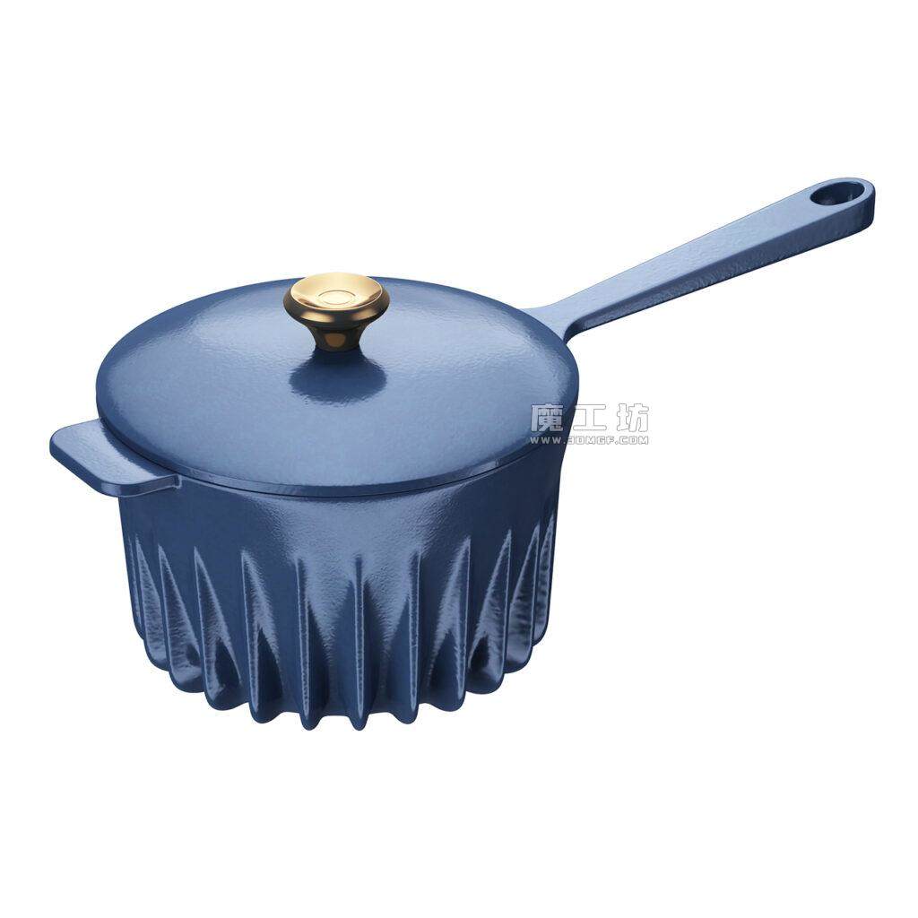 Fireup Saucepan With Lid Blue